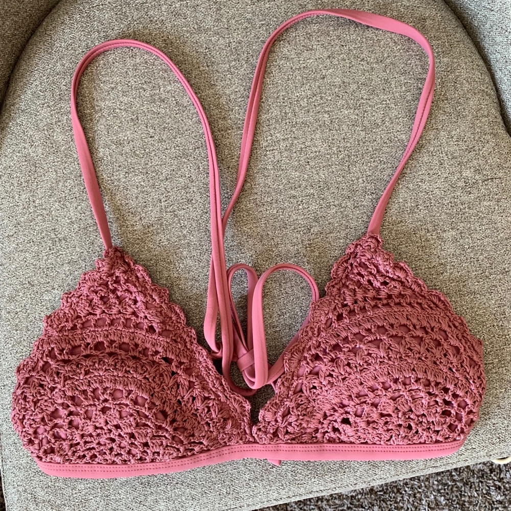 Mauve bikini top (medium?)